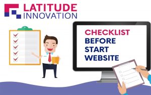 checklist before start website