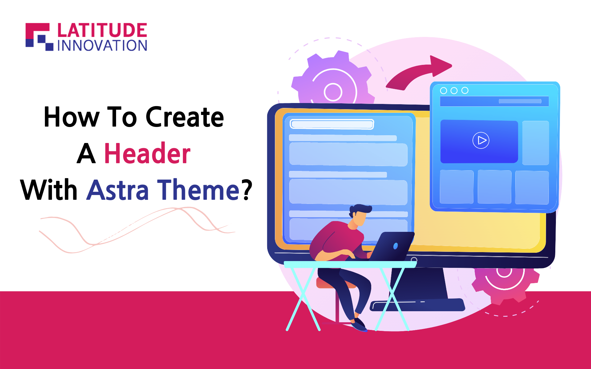 how to create a header with astra theme