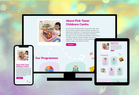 About Us-(Pink Tower)