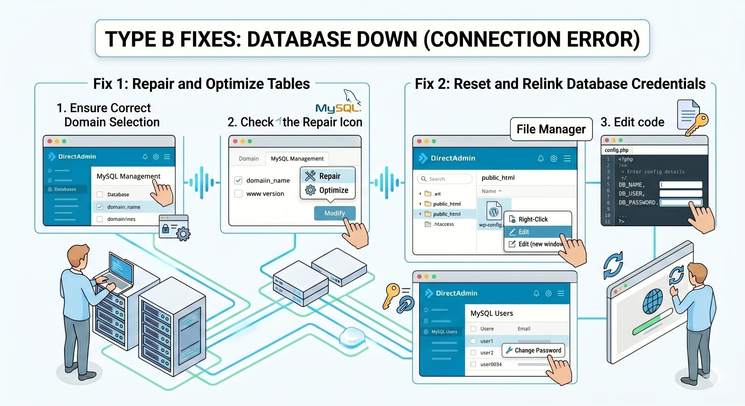 type B fixes