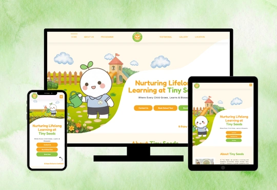 Homepage Tiny Seeds